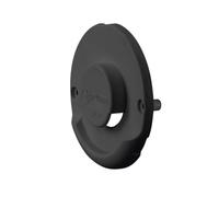 Truma Wall Cowl Outer Black, Genuine OEM 36151-09, Combi 4/6 Heater | Fits Truma Combi factory cutout, approx 110mm dia, UV-resistant black plastic, includes fitting screws, weatherproof part