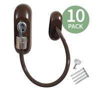 Trumax Key-Locking Cable Restrictor (10 Pack) - Brown