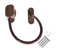 TruMAX Keyless Window Door Lock Cable Restrictor (10 Pack) - Brown