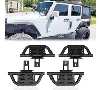 Trumgeta EZ Side Steps Fit for 2007-2018 Jeep Wrangler JK 4-Door Running Boards