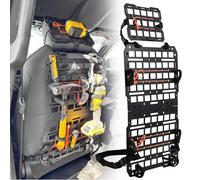 Trumgeta Rigid MOLLE Panel Seat Back & Headrest MOLLE Panel For Truck Pickup Vehicles Universal Truck Seat Back Organizer