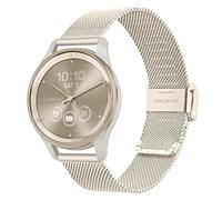 TRUMiRR Replacement for Garmin Vivoactive 5/Venu Sq 2 Music/Vivomove Trend/Vivomove Sport/Venu 2 Plus 43mm Band, 20mm Stainless Steel Woven Watch Band Quick Release Bracelet