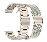 TRUMiRR Replacement for Garmin Vivoactive 6 5/Vivomove Trend/Vivomove Sport/Venu Sq 2 Music Bracelet, Mesh Woven Stainless Steel Bracelet Metal Watch Strap Replacement Strap for Garmin Vivomove Sport