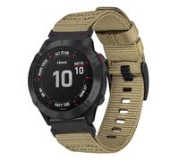 TRUMiRR Robust Nylon Bracelet Replacement for Garmin Fenix 8 51 mm / 7X / 6X Pro / 5X Plus, 26 mm Quick Release Bracelet Watch Strap for Instinct 3 Solar 50 mm / Epix Pro 51 mm / Enduro 3