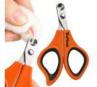 Trumoon Easy Cat Nail Clippers with Circular Guard- Avoid Over Cutting Meow Nail Clippers for Cats Who Like to Struggle - Professional Grooming Tool for Kitten Cat