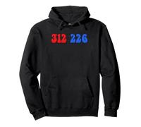 Trump 2024 Winner 312 American Election Results 312-226 Pullover Hoodie