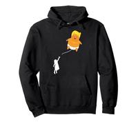 Trump Baby Blimp Girl with Balloon Funny Shirt- Angry Baby Pullover Hoodie