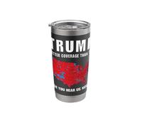 Trump Better Coverage Than 5G Can You Hear us Now? Stainless Steel Insulated Tumbler