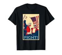 Trump Can't Stop Fight and Fight Shirt American Patriotism T-Shirt