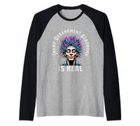 Trump Derangement Syndrome is Real, TDS, Political Satire Raglan Baseball Tee
