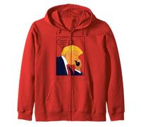 Trump funny comic style phone call,funny ww3 gift Zip Hoodie