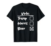 Trump, Harris, Beer, US Elections, USA T-Shirt