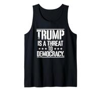 Trump is A Threat to Democracy Tank Top