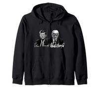 Trump Kennedy Donald Trump US Presidents Signature Zip Hoodie