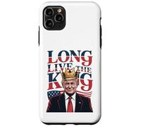 Trump Long Live the King - Funny Patriotic Trump Supporter Case for iPhone 11 Pro Max