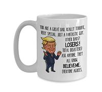 Trump Mug for Great Dad 15 oz White Ceramic Coffee Cup