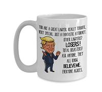 Trump Mug for Great Lawyer Mug Gift for Attorney Law School Student Gag Gift for Men and Women - 11 or 15 oz Best Inappropriate Snarky Sarcastic Coffe