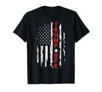 Trump RFK JR 2024 Trump Kennedy American Flag Patriotic T-Shirt