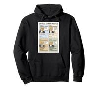 Trump’s Tariff Tactics Trade War Meme Political Cartoons Pullover Hoodie