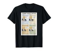 Trump’s Tariff Tactics Trade War Meme Political Cartoons T-Shirt