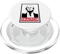 Trump Traitor Presidential Treason Political Anti Trump PopSockets PopGrip for MagSafe