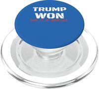 Trump Won Suck It Up Snowflake, Humor Anti-Liberal PopSockets PopGrip for MagSafe