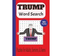 Trump Word Search: Trump Puzzles for Adults, Seniors, & Teens