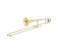 Trumpet Alto Trombone Brass Bb Tone B Flat Wind Instrument With Cupronickel Mouthpiece Case Accessories (Color : Gold)