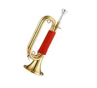 Trumpet B Flat Trumpet Brass Instrument Adjustable Tone With Drain Valve