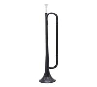 Trumpet Bb ABS Plastic Young Pioneers Bugle Call Student Horn Kid Beginner For Brass Musical Instrument Performance (Color : Black)