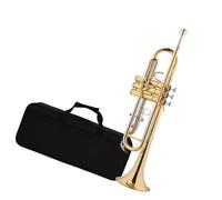 Trumpet Bb Trumpet Instrument Gold Professional Performance Copper Phosphor Bronze Mouthpiece