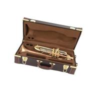 Trumpet Bb Trumpet Rose Gold Brass Professional Instrument With Accessories