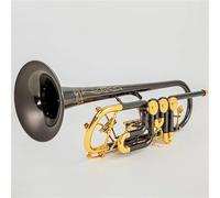 Trumpet Bb Trumpet Rotary Valve Type B Flat Brass Trumpet Professional Trumpet Musical Instruments