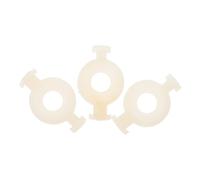 Trumpet Button Springs Pads 3pcs Plastic White Supporting Pieces