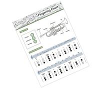 Trumpet Chord Fingering Practice Chart Trumpet Chord Finger Exercises Guide Music Learning Aid for Musician Beginner Fingering Guide