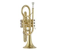 Trumpet Cornet Instrument Beginners To Play B Flat Lacquer Gold Brass Body Cornet Instrument
