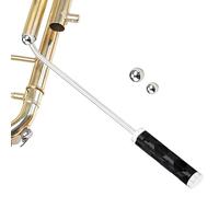 Trumpet Dent Repair Tool - 8.39 Inch Stainless Steel, Non-Slip Comfortable Handle Cylinder, Professional Instrument Dent Fixing Kit | Trompe