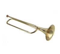 Trumpet, Emergency Bugle Trumpet Brass Blowing Old Style Copper Orchestra Music Instrument Accessories for School Band Students Beginner