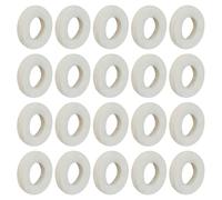 Trumpet Felt Washers 20pcs Replacement Pads for Instrument Accessory | White Felt, Fixing and Protective Effect, Easy to Store and Replace, Practical 20pcs Set