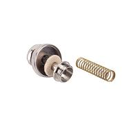 Trumpet Finger Buttons with Springs, 6 Piece CB101 Repair Set | Silver Metal Caps for Valve Replacement, Lightweight Design, Convenient Accessory Kit Supporting Accurate Key Operation