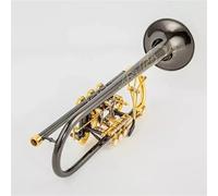Trumpet For Beginner Bb Trumpet Rotary Valve Type B Flat Brass Flat Key C Trumpet