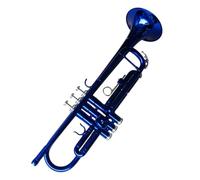 Trumpet For Beginner Trumpet Instrument Beginners Grade Test Blue Color B Flat Band Performance