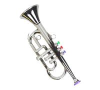 Trumpet for Kids - Wind Instrument, Beginner Horn Toy, Easy Air Blowing Structure, Vibrant Finish, Encouraging Sound Practice for Kids Developing Rhythm | Useful in school music corners, preschool