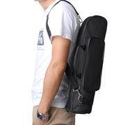 Trumpet Gig Bag, Carrying Shoulder Bags Backpack, Nylon Waterproof Trumpet Accessories Storage Organizing Bag for, Beginners and Students, 20.87x6.1x5.12 Inches