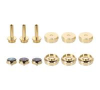 Trumpet Golden Copper Musical Instrument Accessory Piston Button Buckle
