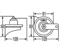 Trumpet Ho HELLA 3FG 007 424-001