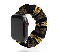Trumpet I Destroy Silence Scrunchie Watch Band Strap Wristbands Compatible with IWatch 42mm/44mm