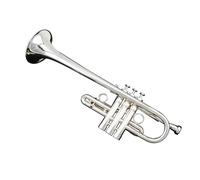 Trumpet In E Flat/D Key Silver-plated Trumpet Professional Performance Examination Instrument