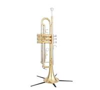 Trumpet Instrument All Yellow/nickel Plated/three Colors/B Flat Three Tone Trumpet For Beginners To Play (Color : Tricolor)