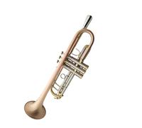 Trumpet Instrument B Flat Phosphor Bronze Trumpet Brushed Weighted Trumpet Beginner Adult Band